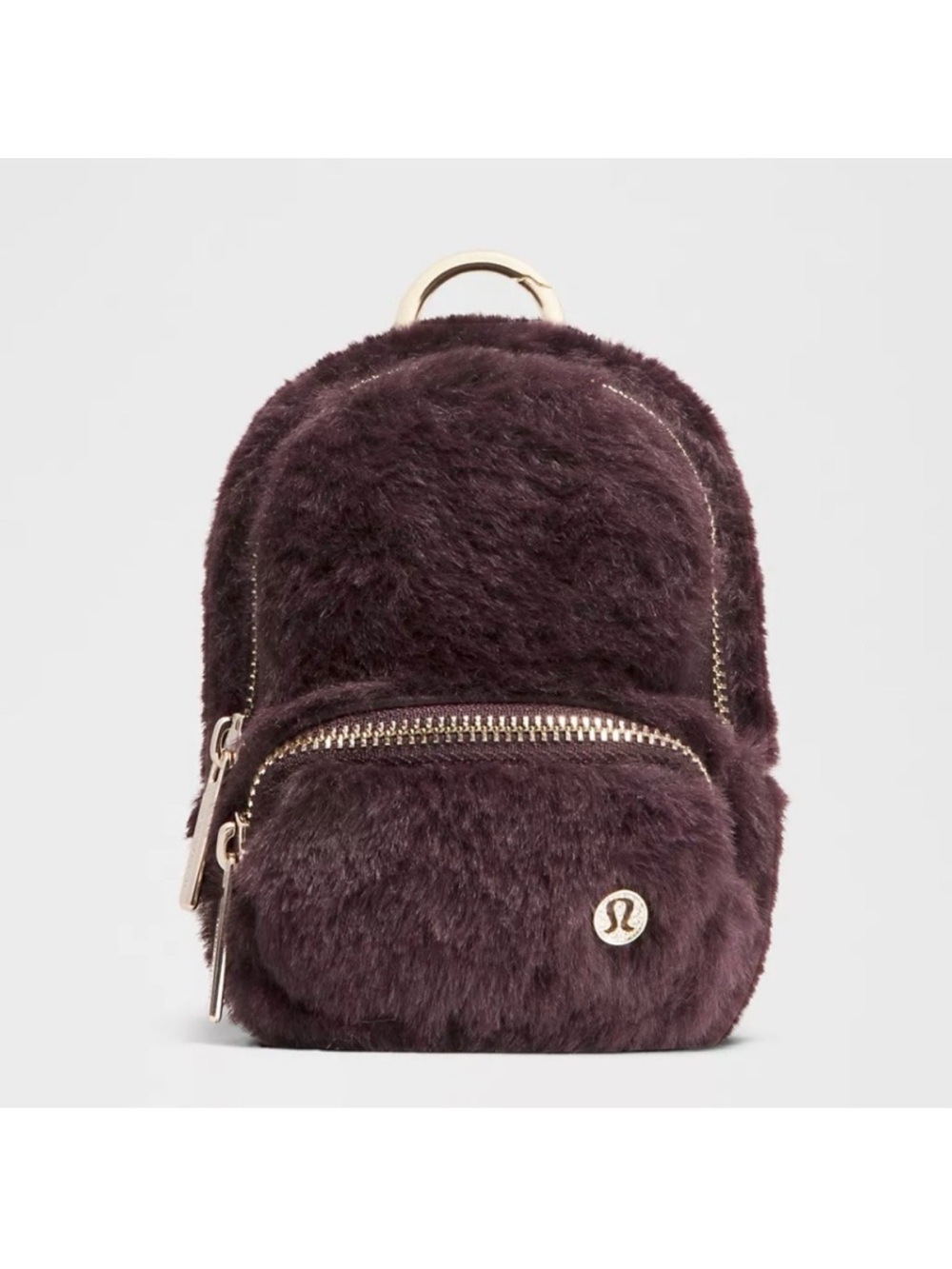 lululemon Plush Mini Backpack in Deep Plum